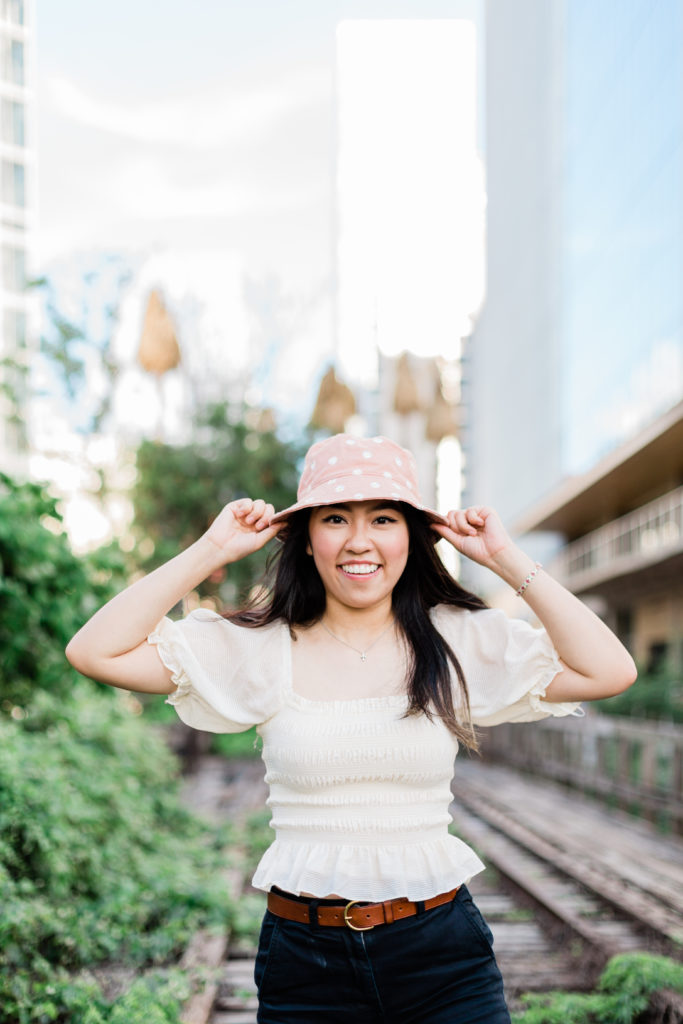 Stacy Lan Photography What to Wear Bucket Hat Accessory
