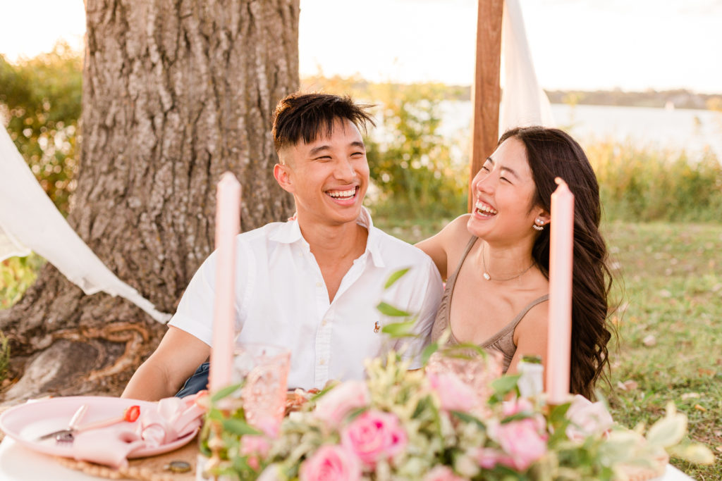 Dallas Picnic Proposal Photography