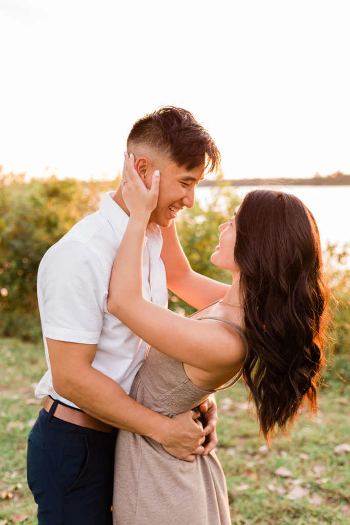 Dallas White Rock Lake Proposal Photography