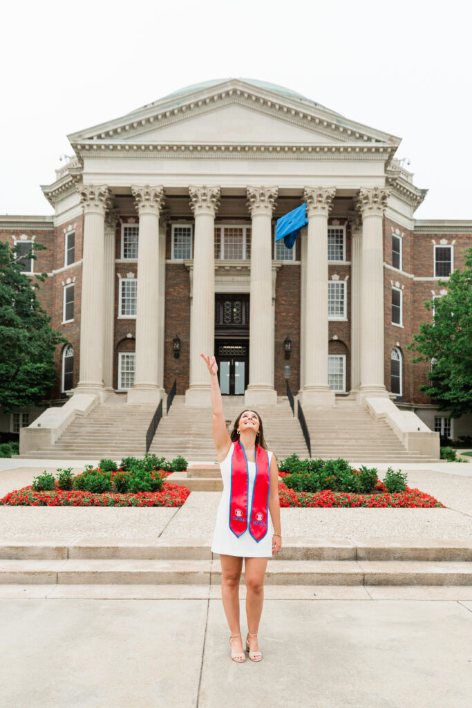 SMU graduation photo Dallas Hal